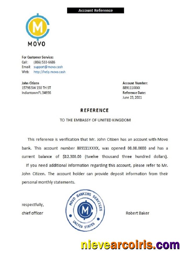 USA Movo reference