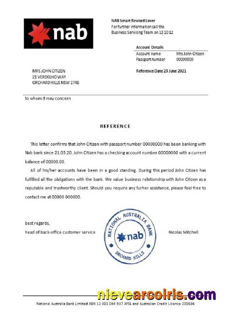 USA Nab reference